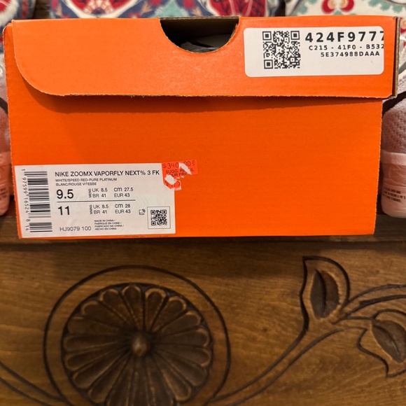 Nike Vaporfly 3 - zoomx vaporfly next% 3 FK - men’s 9.5 / women’s 11 - Picture 3 of 14